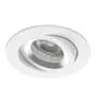 Noxion Recessed Spot Drome MR16 Tiltable White | Cutout 69mm - GU10 Socket