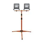 Ledvance LED Floodlight Worklight Tripod Dark Grey 2X50W 9000lm 120D - 840 Cool White | IP65 - Symmetrical