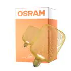 Osram Decor Flat Lamp In Metal Housing LED E27 Special Frosted Gold 3.5W 300lm - 827 Extra Warm White | Replaces 25W
