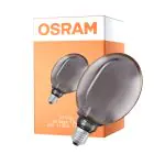 Osram Vintage 1906 LED E27 Globe Filament Smoke 130mm 4W 110lm - 818 Extra Warm White | Dimmable - Replaces 12W