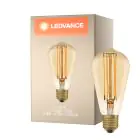 Ledvance Vintage 1906 LED E27 Edison Gold 5.8W 470lm - 822 Extra Warm White | Dimmable - Replaces 40W
