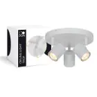 D'Lite Ceiling Light Trop Metal White | Suitable for 3x GU10 