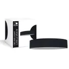 D'Lite Ceiling Light Lunelle 50cm Textile Black | Suitable for 3x E27 