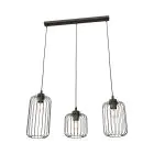 Emibig Pendant Vander Steel Black | Suitable for 3x E27 - Max 15W