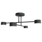 Emibig Ceiling Light Halo Steel Black | Suitable for 4x GX53 - Max 8W