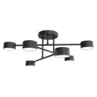 Emibig Ceiling Light Halo Steel Black | Suitable for 6x GX53 - Max 8W