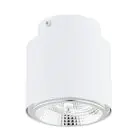 Emibig Ceiling Light Nano Steel White | Suitable for 1x GU10 (AR111) - Max 12W