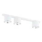 Emibig Ceiling Light Nano Steel White | Suitable for 3x GU10 (AR111) - Max 12W