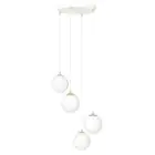 Emibig Pendant Royal Steel White | Suitable for 4x E14 - Max 10W