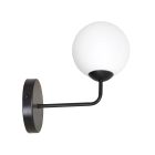 Emibig Wall Light Pregos Steel Black | Suitable for 1x E14 - Max 10W