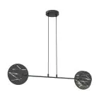 Emibig Pendant Xotic Steel Black | Suitable for 2x E27 - Max 15W