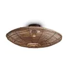 Good&Mojo Ceiling Light Tanami Rattan Brown | Suitable for 1x E27 