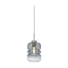 It's about RoMi Pendant Verona Glass Grey | Suitable for 1x E27 