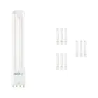 Multipack 10x Osram Dulux-L LED 8W - 830 Warm White | 4-Pin - Replaces 18W