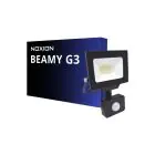 Noxion LED Floodlight Beamy G3 20W 2200lm 100D - 830 Warm White | IP44 - Motion and Light Sensor - Symmetrical