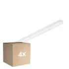 Multipack 4x Philips LED Batten CoreLine White 37W 5200lm - 865 Daylight | 150cm - - Replaces 2x58W