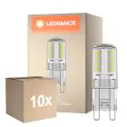 Multipack 10x Ledvance Performance LED Capsule Clear G9 2.6W 320lm - 840 Cool White | Replaces 30W