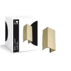 D'Lite Wall Light Aurora Aluminium Gold Up & Down 6.5W 500lm - 830-840 CCT | IP54