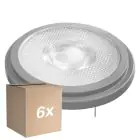 Multipack 6x Ledvance  SUPERIOR LED Spot Reflector G53 AR111 7.4W 450lm 24D - 927 Extra Warm White | Best Colour Rendering - Dimmable - Replaces 50W