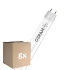 Multipack 8x Osram LED Tube T8 (EM/Mains) Standard Output 5.4W 650lm - 865 Daylight | 44cm - Replaces 15W