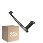 Multipack 25x Noxion GST - Compatible Strain Relief  Black