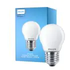 Philips Corepro LED Lustre E27 Ball Frosted 6.5W 806lm - 827 Extra Warm White | Replaces 60W