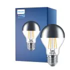 Philips MASTER Value LED Bulb E27 Pear Mirror 7.2W 650lm – 827 Extra Warm White | Best Colour Rendering - Dimmable - Replaces 60W