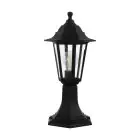 Eglo Pedestal Lamp Duanera Black | IP44 - Suitable for 1x E27