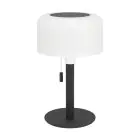 Eglo Table Lamp Montapalma Steel Black 2W 190lm - 830 Warm White | IP54 - Dimmable - USB-C