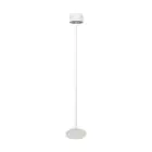 Eglo Floor Lamp Roccanova-L Steel White 2W 270lm - 830 Warm White | IP44 - Touch Dimmable - USB-C