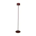 Eglo Floor Lamp Roccanova-L Steel Orange 2W 270lm - 830 Warm White | IP44 - Touch Dimmable - USB-C
